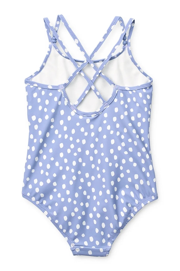Liewood egyrészes fürdőruha gyerek Suna Printed Swimsuit LW20659.PPY2 lila SS26