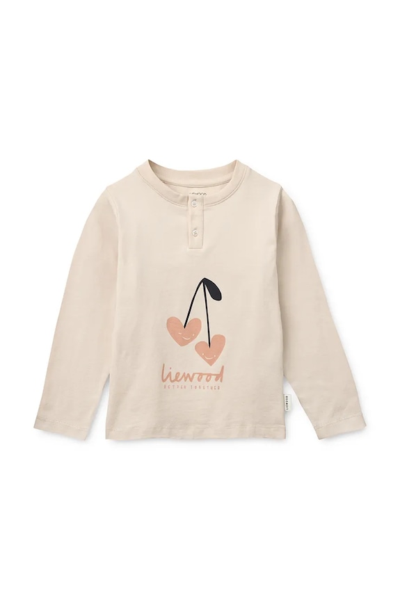 Detské pyžamo Liewood Wilhelm Printed Pyjamas Set LW20674.G.PPY2 ružová SS26