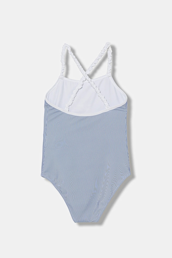 Jednodielne detské plavky Elisabetta Franchi EFSW027.C.JT004 modrá SS26