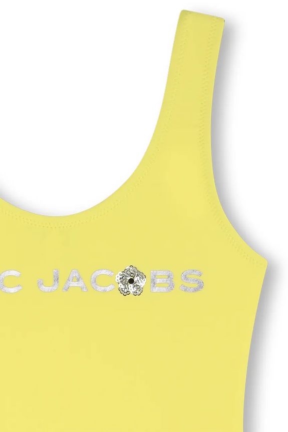 Fete Marc Jacobs costum de baie dintr-o bucată pentru copii W60757.86.108 galben