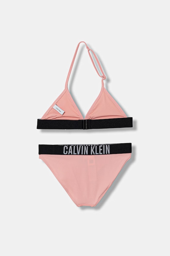 Calvin Klein Jeans costum de baie din două piese pentru copii KY0KY00090.PPY2 roz SS26