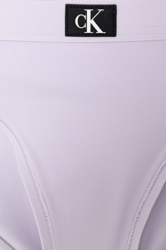 Calvin Klein Jeans strój kąpielowy dwuczęściowy dziecięcy fioletowy KY0KY00092.PPY2