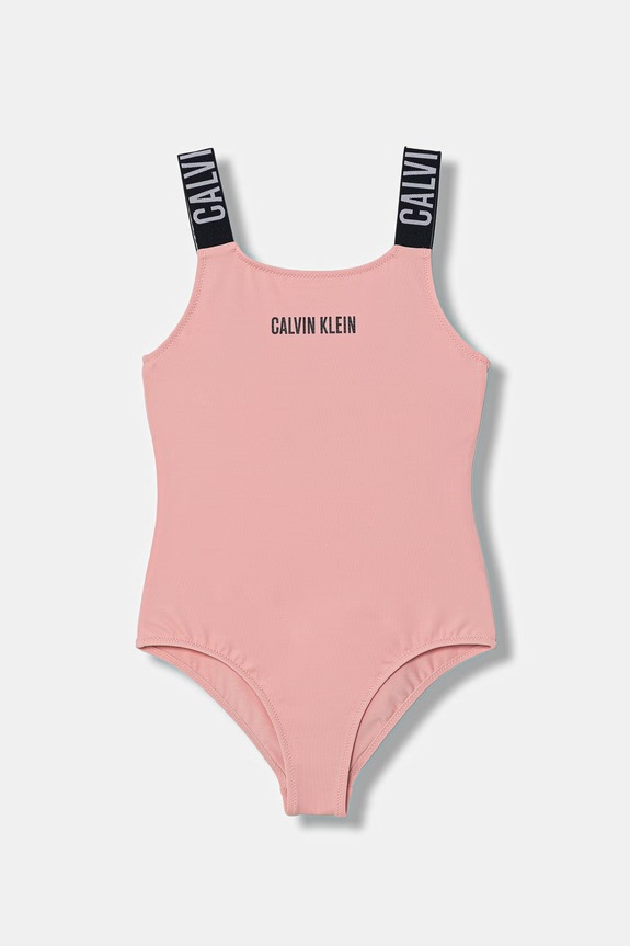 Calvin Klein Jeans jednodielne plavky detské ružová KY0KY00098.PPY2