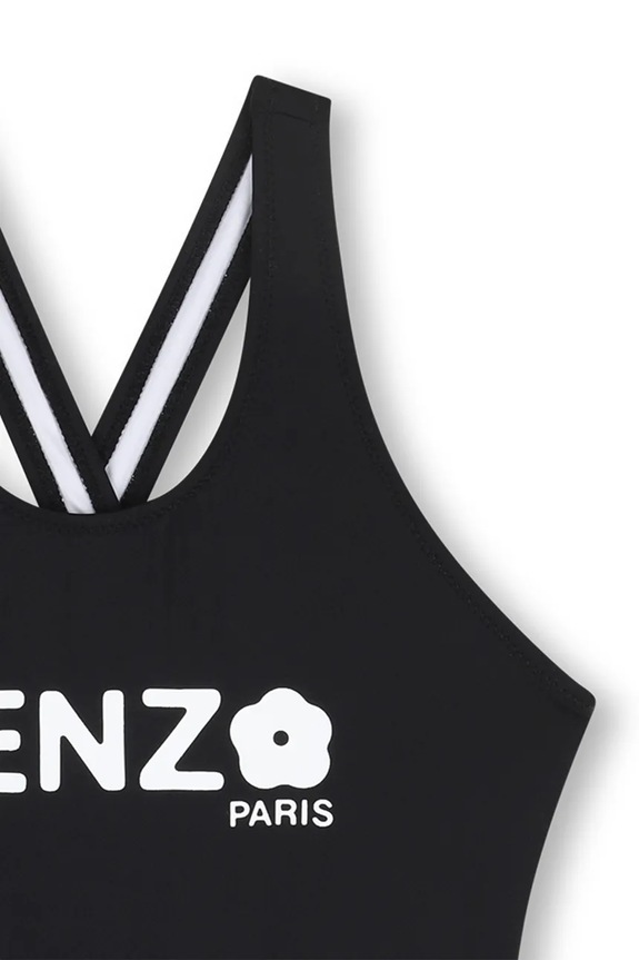 Dziewczynka Kenzo Kids jednoczęściowy strój kąpielowy dziecięcy K61789.114.150 czarny