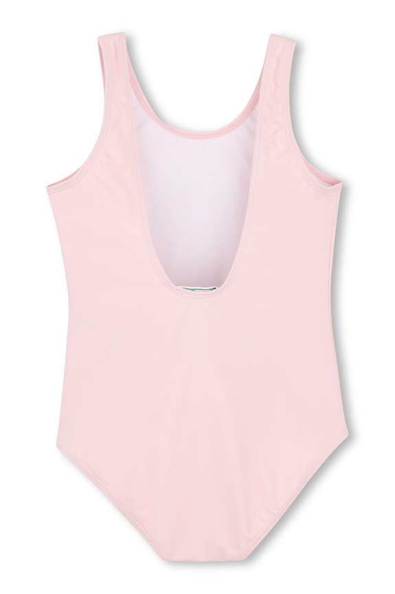 Kenzo Kids jednoczęściowy strój kąpielowy dziecięcy K61864.156 różowy SS26