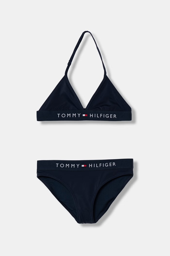 Tommy Hilfiger dvojdielne plavky detské tmavomodrá UG0UG00799.PPY2