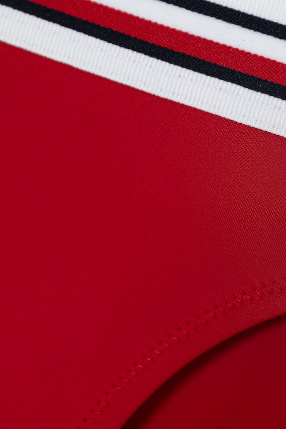 Tommy Hilfiger dvoudílné dětské plavky červená UG0UG00823.PPY2
