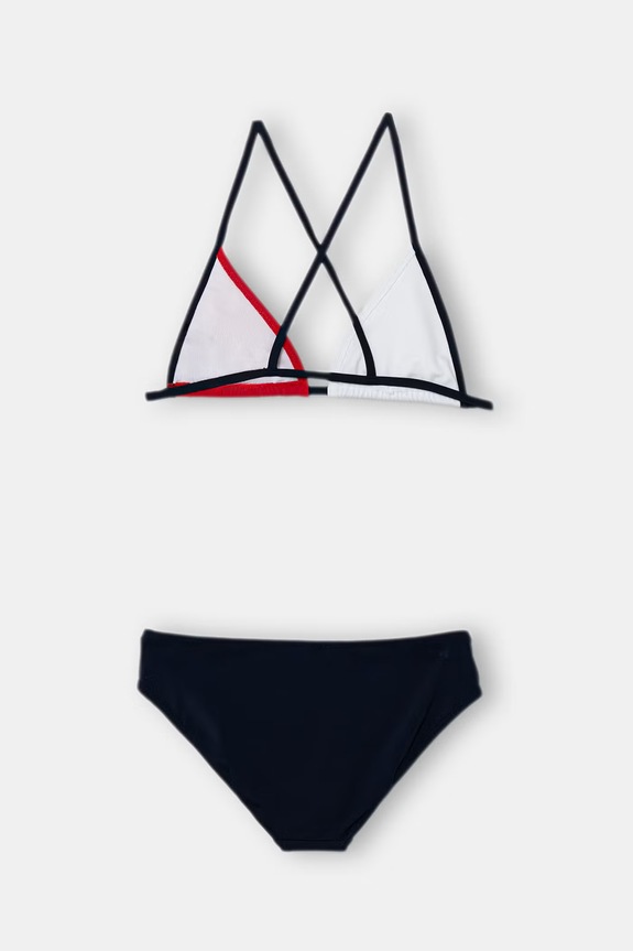 Tommy Hilfiger costum de baie din două piese pentru copii UG0UG00827.PPY2 bleumarin SS26