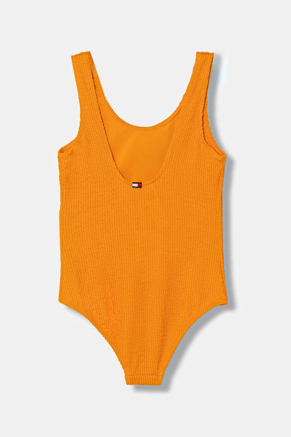 Tommy Hilfiger costum de baie dintr-o singură piesă pentru copii UG0UG00826.PPY2 portocaliu SS26