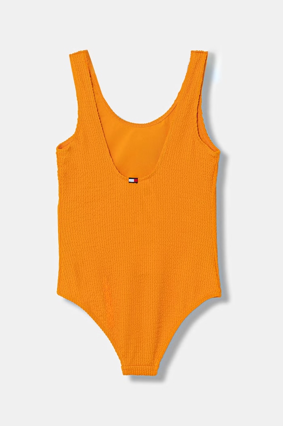 Tommy Hilfiger costum de baie dintr-o singură piesă pentru copii UG0UG00826.PPY2 portocaliu SS26
