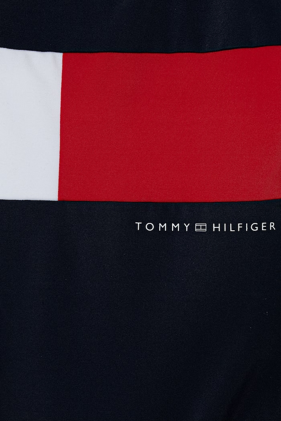 Fete Tommy Hilfiger costum de baie dintr-o singură piesă pentru copii UG0UG00828.PPY2 bleumarin