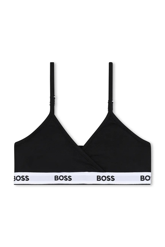 BOSS biustonosz dziecięcy 2-pack czarny J52671.156.162