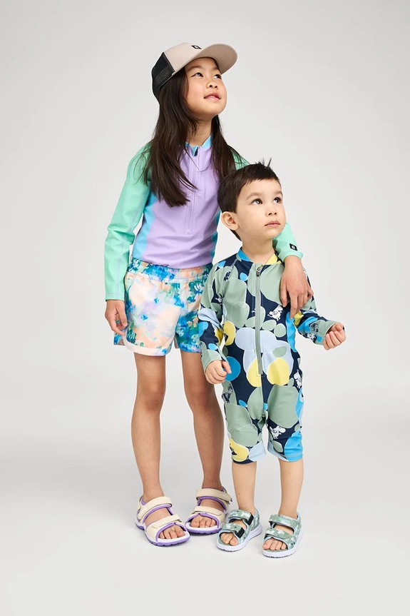 Reima pantaloncini da bagno per bambini Nauru UV 50+ 5200158E.PPY2 blu