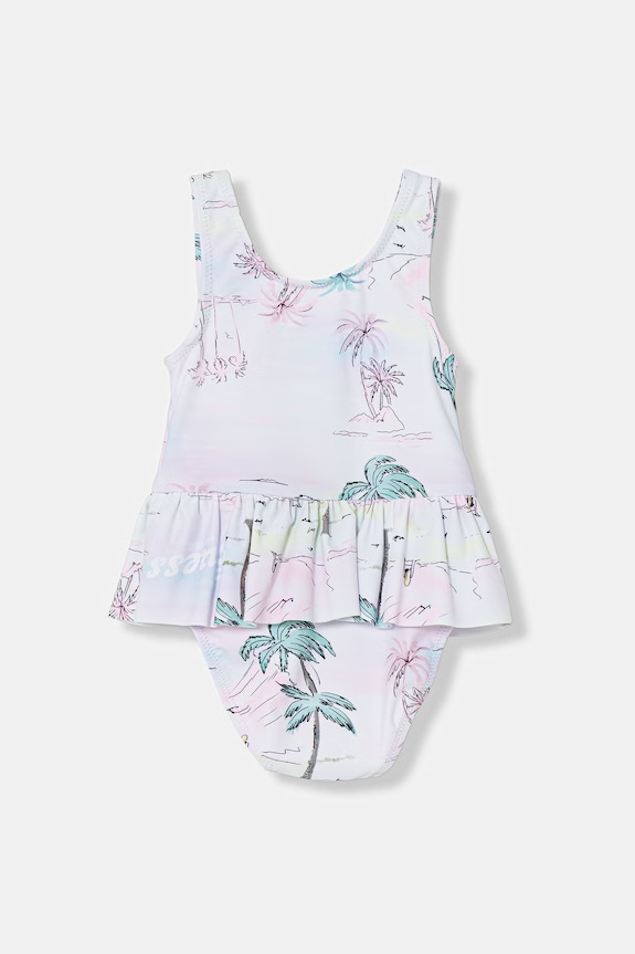 Guess costum de baie dintr-o singură piesă pentru bebeluși A6GZ00.MC052.PPY2.M alb SS26