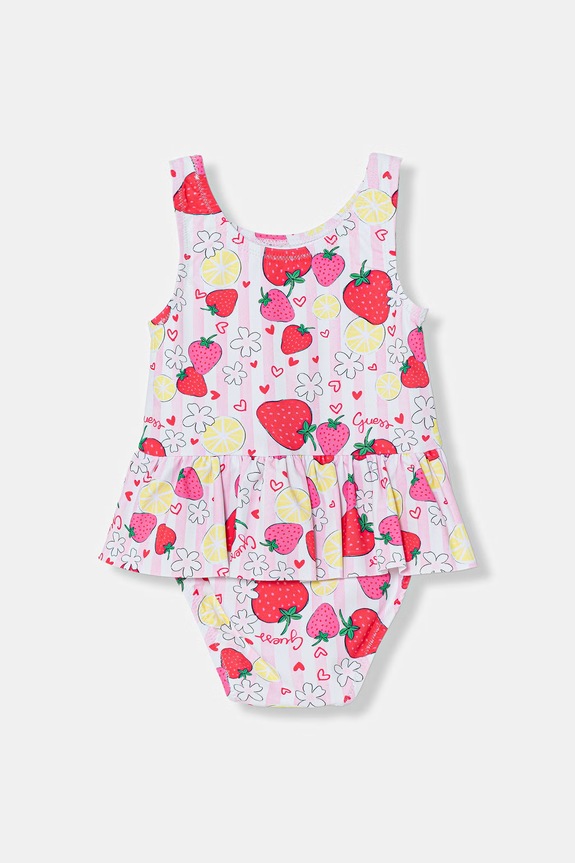 Guess costum de baie dintr-o singură piesă pentru bebeluși A6GZ00.MC052.PPY2.M roz SS26