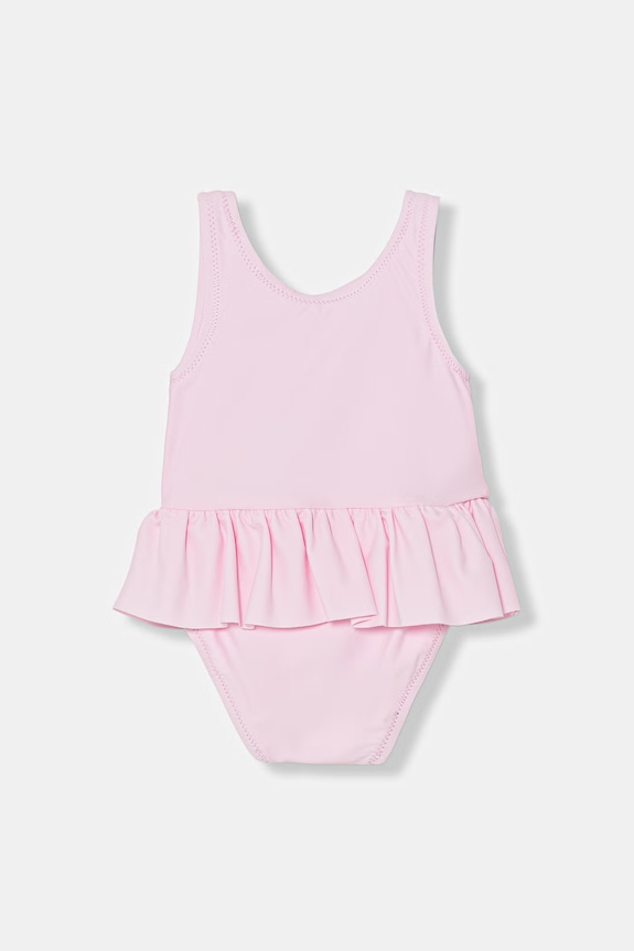 Guess costum de baie dintr-o singură piesă pentru bebeluși A6GZ01.KCA60.PPY2.M roz SS26