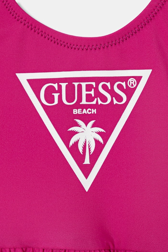 Fete Guess costum de baie dintr-o singură piesă pentru bebeluși A6GZ01.KCA60.PPY2.M roz