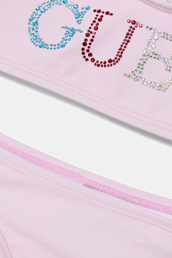 Dievča Guess dvojdielne plavky detské J6GZ28.KCA60.PPY2.M ružová