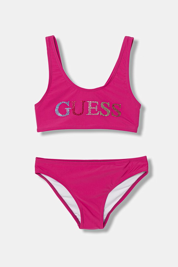 Guess dvojdielne plavky detské ružová J6GZ28.KCA60.PPY2.M