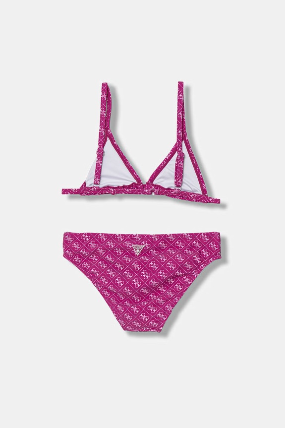 Guess costum de baie din două piese copilăresc J6GZ31.MC052.PPY2.M roz SS26