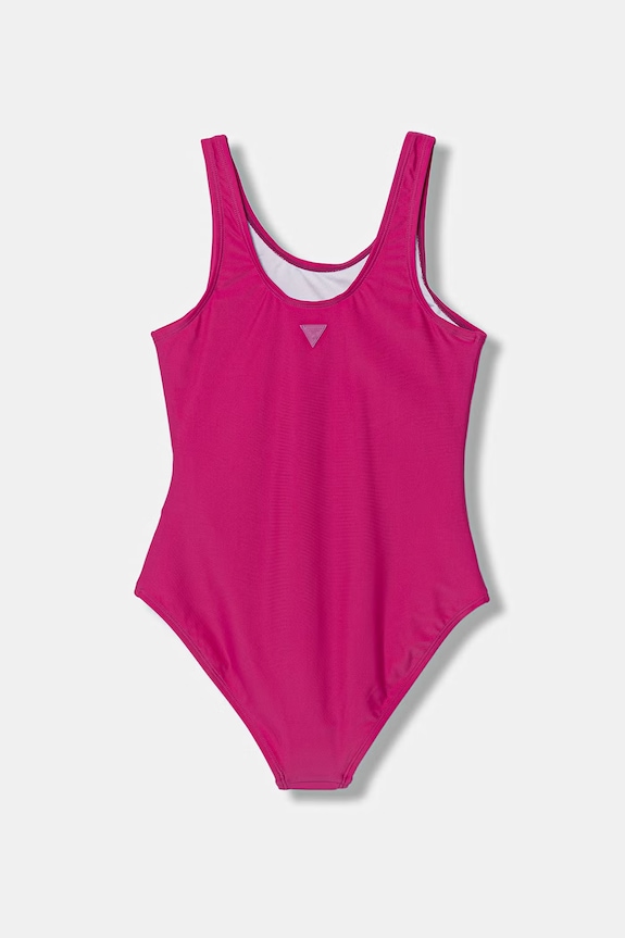 Guess costum de baie dintr-o singură piesă pentru copii J6GZ33.KCA60.PPY2.M roz SS26