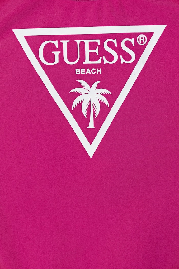 Fete Guess costum de baie dintr-o singură piesă pentru copii J6GZ33.KCA60.PPY2.M roz