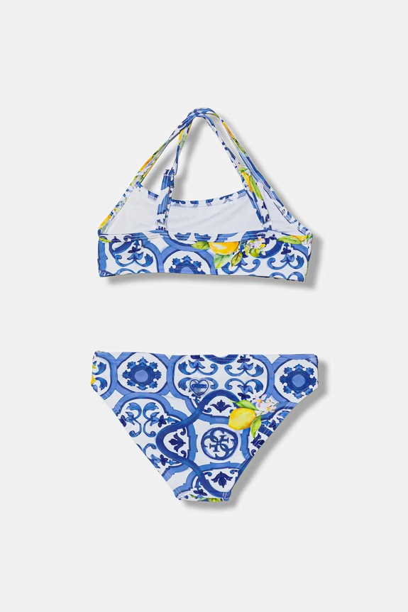 Guess costum de baie din două piese pentru copii J6GZ34.MC052.PPY2.M albastru SS26