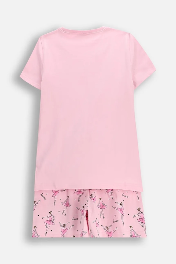 Dječja pidžama Coccodrillo WC6448220PJS roza SS26