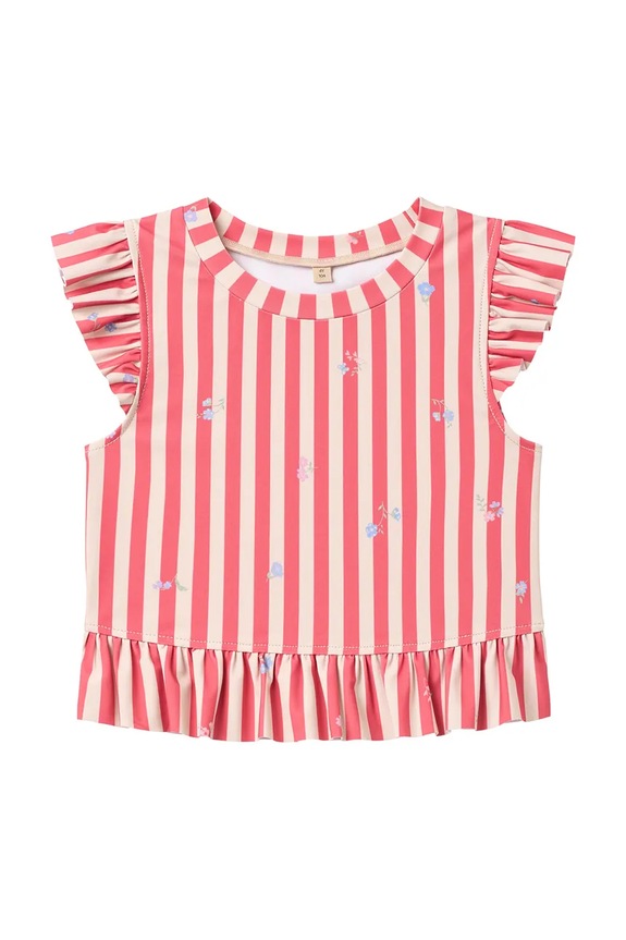 Dziewczynka Wheat strój kąpielowy dwuczęściowy dziecięcy 1755.169R.GRS czerwony