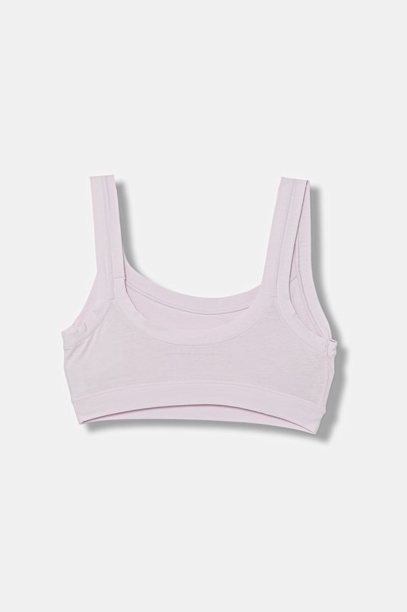 Παιδικό βαμβακερό μπουστάκι United Colors of Benetton 2-pack 3RDW0R00A.G.Stagionale μωβ SS26