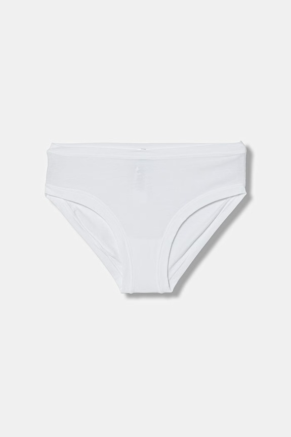 United Colors of Benetton figi dziecięce bawełniane z elastanem 2-pack 3RDW0S032.G.Stagionale biały SS26