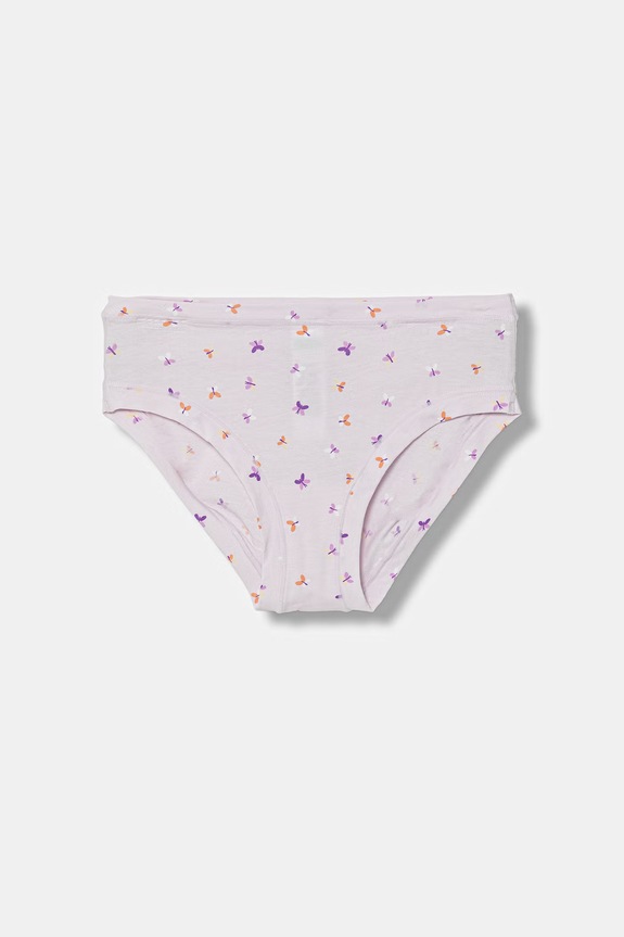 United Colors of Benetton figi dziecięce bawełniane z elastanem 2-pack 3RDW0S032.G.Stagionale różowy SS26