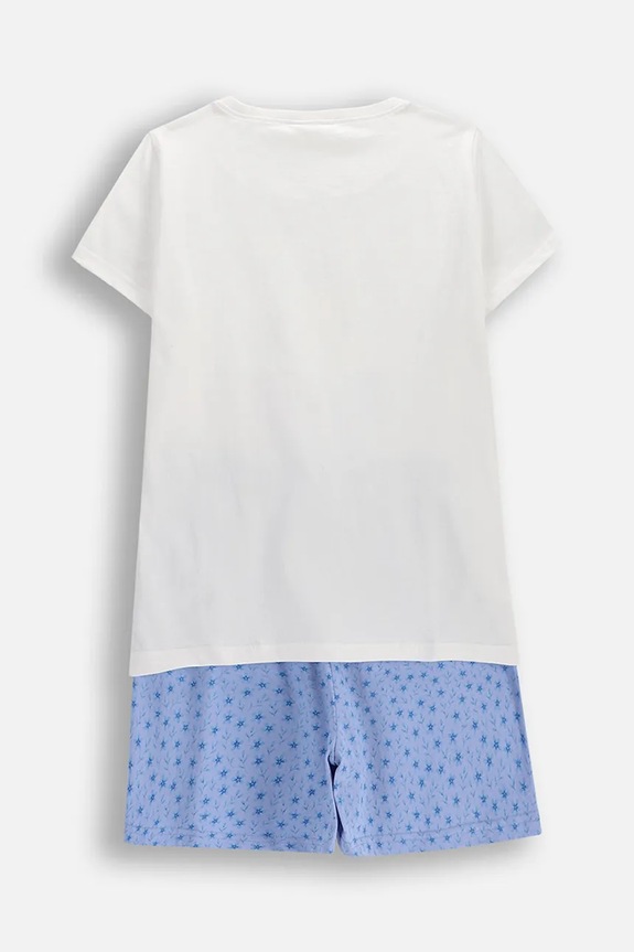 Coccodrillo piżama dziecięca bawełniana WC6448208PJS biały SS26