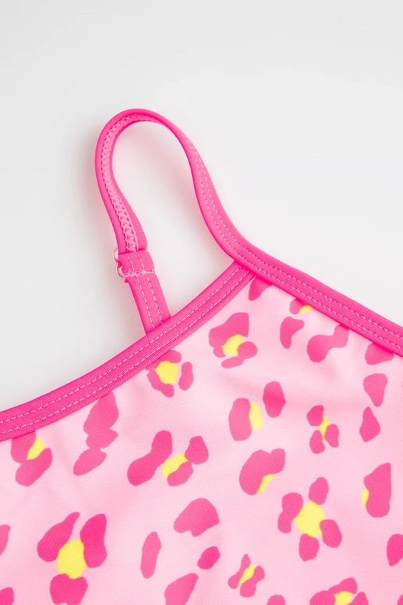 Fete Lemon Explore costum de baie dintr-o singură piesă pentru copii WL6376401SWG roz