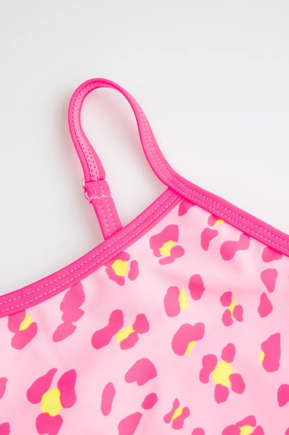 Fete Lemon Explore costum de baie dintr-o singură piesă pentru copii WL6376401SWG roz
