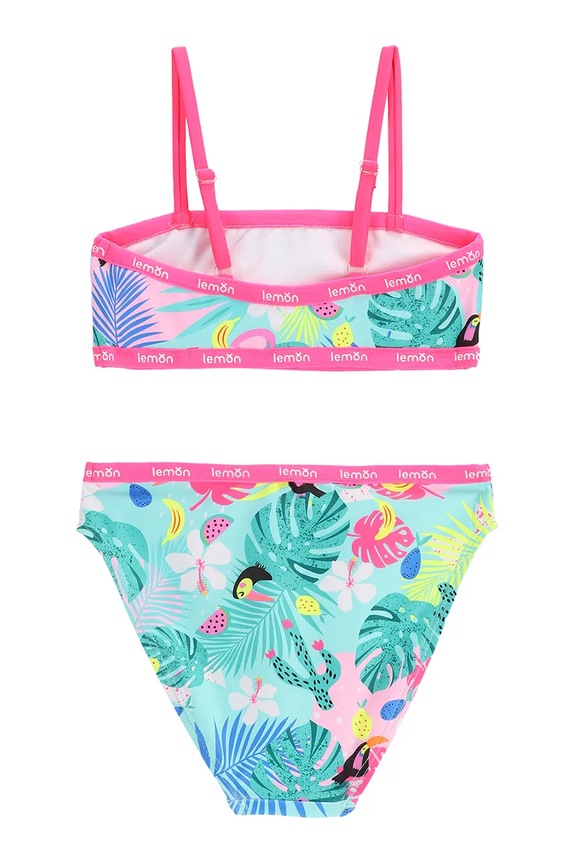 Lemon Explore strój kąpielowy dwuczęściowy dziecięcy WL6376505SWG multicolor SS26