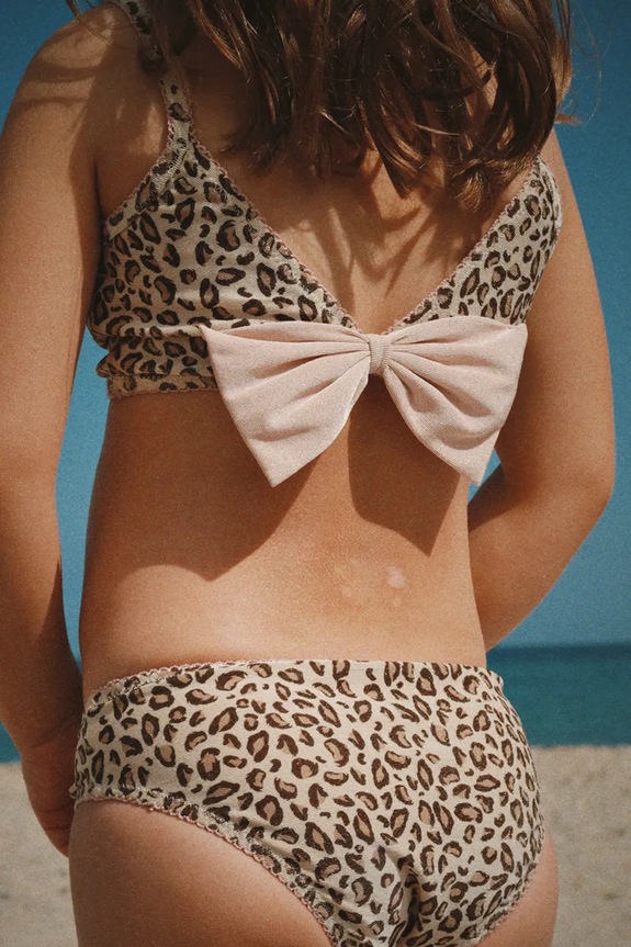 Konges Sløjd strój kąpielowy dwuczęściowy dziecięcy KITTY BIKINI multicolor KS105433.PPY2