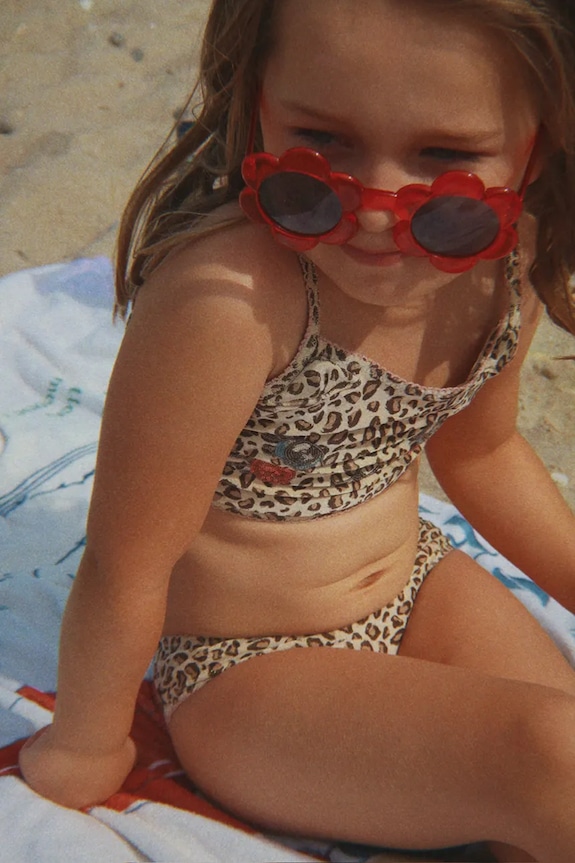 Konges Sløjd strój kąpielowy dwuczęściowy dziecięcy KITTY BIKINI KS105433.PPY2