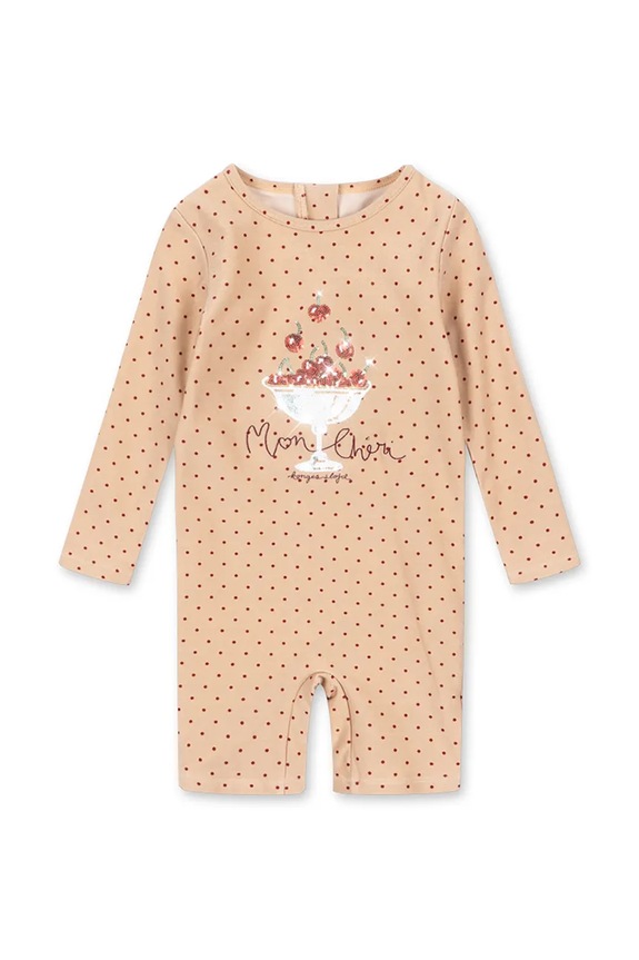Konges Sløjd Παιδικά AMANDINE SWIM ONESIE μπεζ KS105260.PPY2
