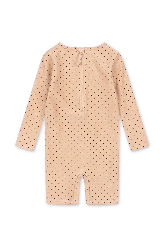 Konges Sløjd Παιδικά AMANDINE SWIM ONESIE KS105260.PPY2 μπεζ SS26