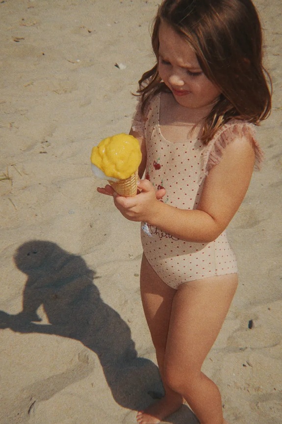 Konges Sløjd jednodielne plavky detské AMANDINE SWIMSUIT KS105261.PPY2