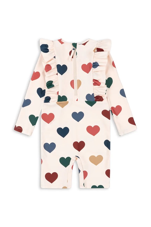 Konges Sløjd jednodielne plavky detské MANUCA SWIM ONESIE KS105467.PPY2 béžová SS26