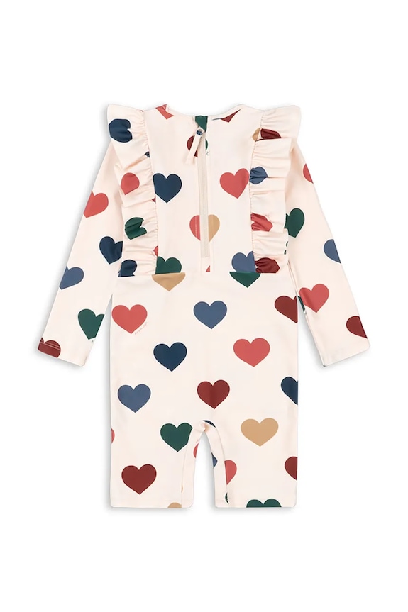 Konges Sløjd jednodielne plavky detské MANUCA SWIM ONESIE KS105467.PPY2 béžová SS26