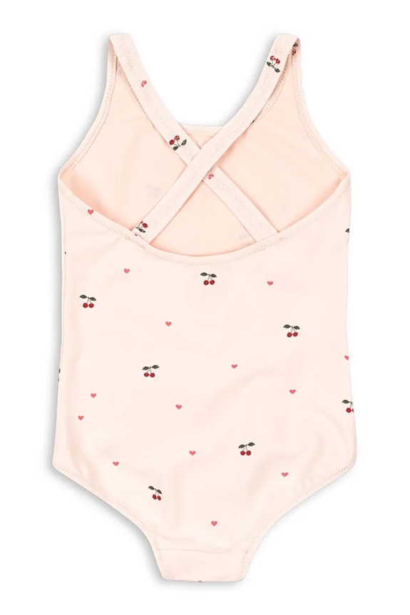 Djevojčice Konges Sløjd jednodijelni kupaći kostim za djecu MERLE SWIMSUIT GRS KS105475.PPY2 roza