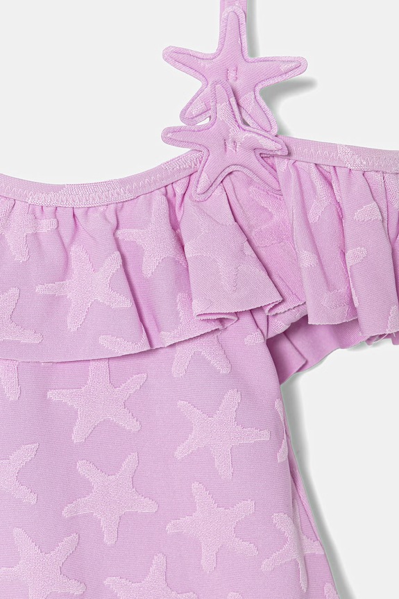 DÍVKA United Colors of Benetton jednodílné plavky dětské 3HYL0I00X.G.seasonal fialová