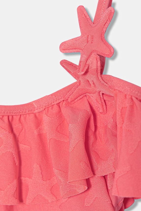 DÍVKA United Colors of Benetton jednodílné plavky dětské 3HYL0I00X.G.seasonal oranžová