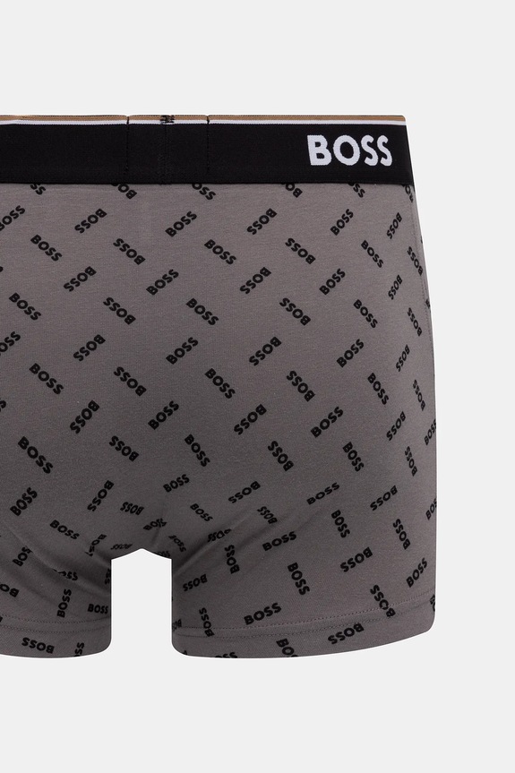BOSS bokserice za muškarce od pamuka s elastanom Trunk 3P Power Desig 3-pack 50554443