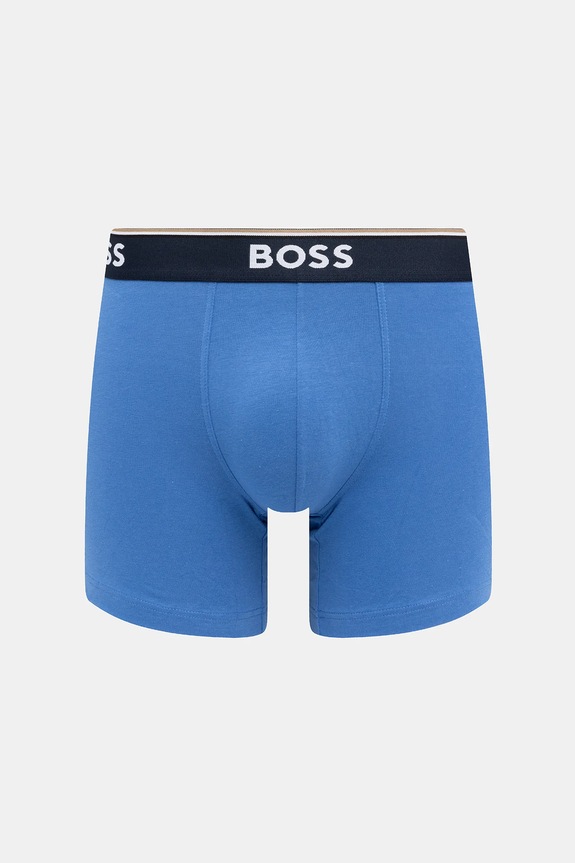 Дрехи BOSS мъжки BoxerBr 3P Power 3 броя 50554694 син