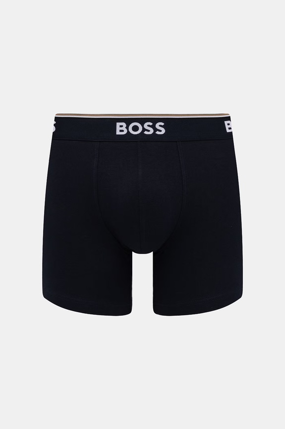 Odzież BOSS męskie BoxerBr 3P Power 3-pack 50554694 granatowy
