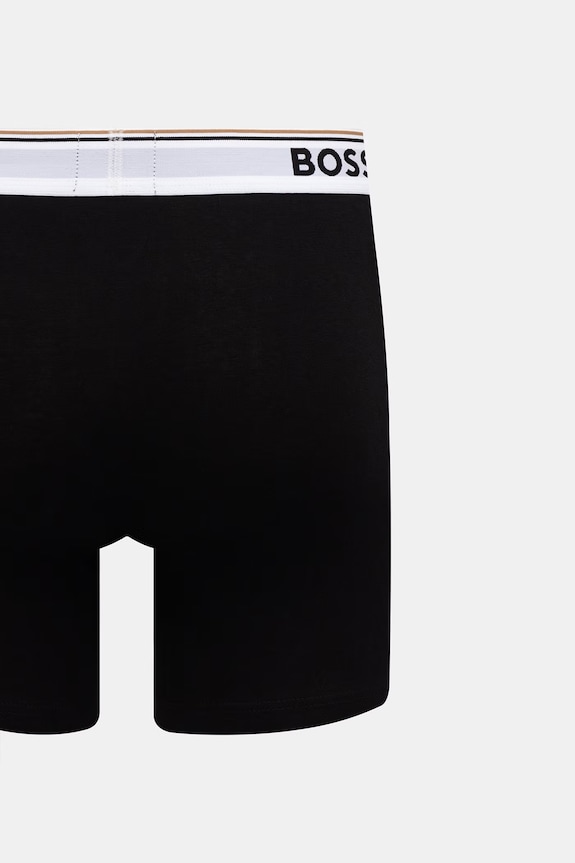 BOSS moški BoxerBr 3P Power Paket paket 3 kosov 50554694 črna